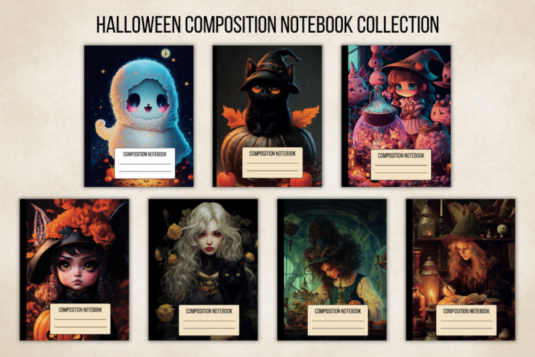 Read more about the article Halloween Composition Notebook Collection