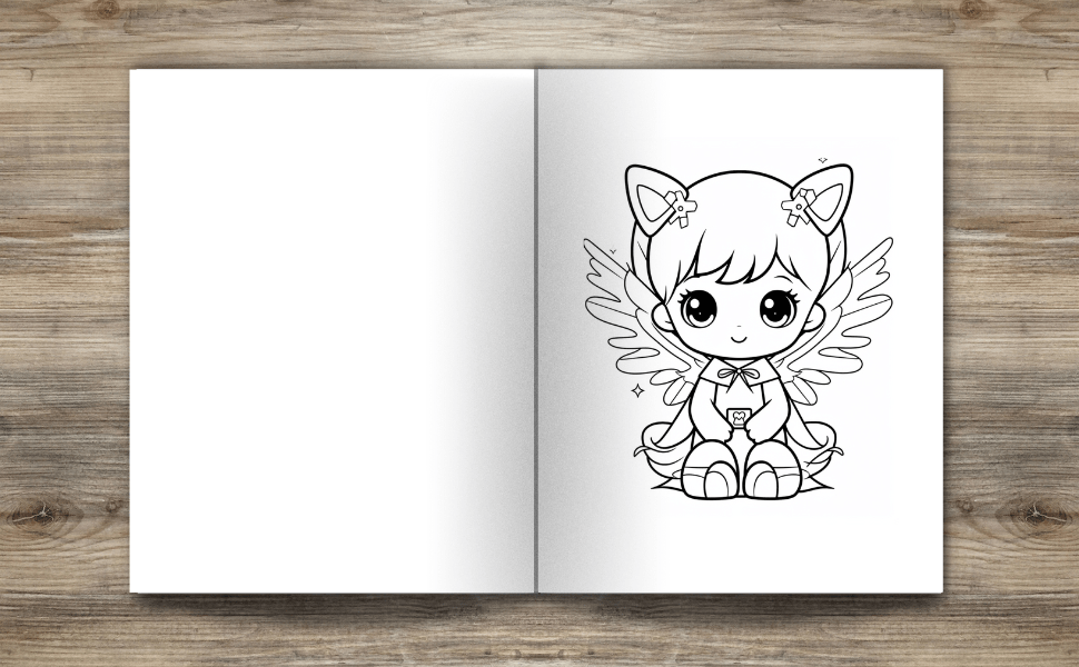Angels Coloring Books 2