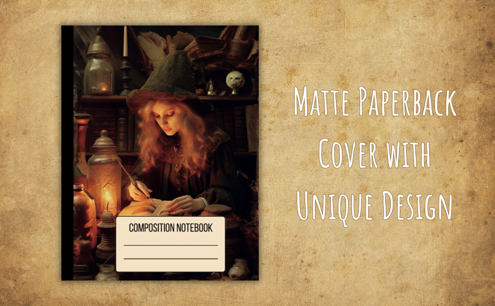 Halloween Composition Notebook Collection by Rainy moonlight