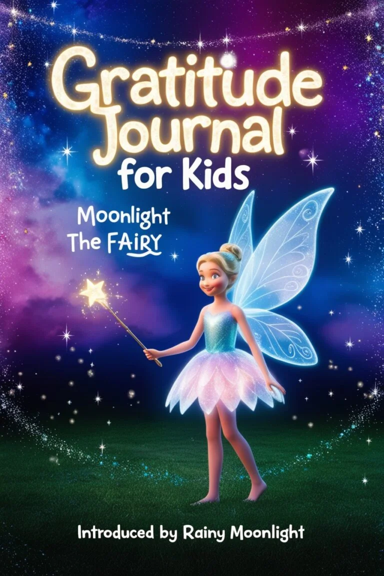 Moonlight Fairy - Gratitude Journal for Kids